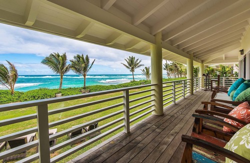 Hanalei House | Beachfront Tropical Dream House! TVNC#4299