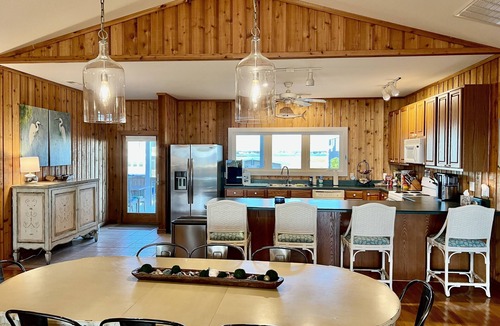 Caswell Beach House | CASWELL BEACH Oceanfront Home DOG FRIENDLY Linens/Beds Made BEACH AMENITIES