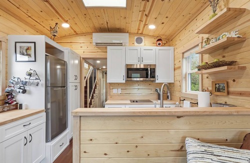 Chama Apartment | Chama Crossing - Tiny Train Next to Railroad