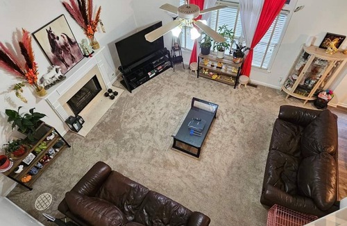 Suwanee House | Charming 3-bedroom 3 ba house with WiFi, AC pet friendly in tranquil Suwanee