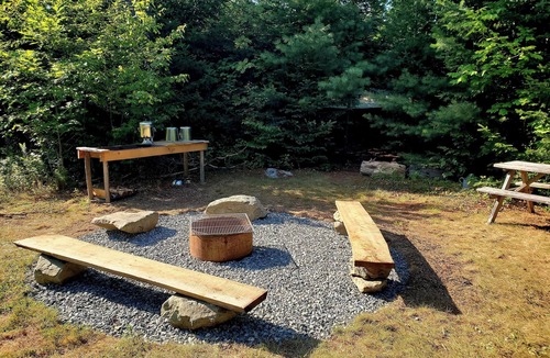 Surry RV Rental | Chickadee Hollow: Rustic Eco Camping near Acadia National Park!