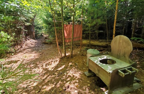 Surry RV Rental | Chickadee Hollow: Rustic Eco Camping near Acadia National Park!