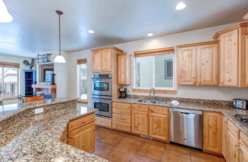 Bear Hollow Village House | Contemporary Home with Private Hot Tub, Fireplace, Garage Parking, & Shared Pool