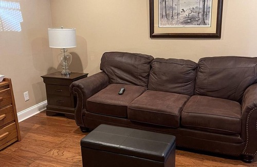Cartersville Cabin | Cozy 1 Bedroom, one sofa bed Cottage House 10 min from Lake Pointe Sports Ctr