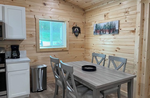 Greenville Cottage | Cozy lake view cottage in awesome Greenville with WiFi, AC