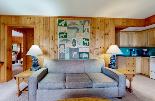 Lake George House | Delightful home close to Lake George with grill & fireplace