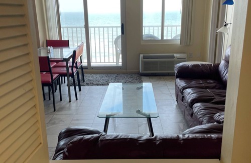 Northeast Virginia Beach Condo | Dolphin Run Condo, 2 Bedroom 2 bath, Oceanfront, Dolphin Watch from balcony