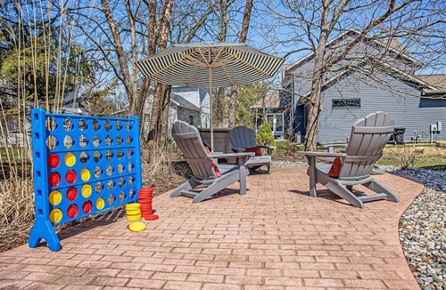 Douglas House | Douglas Drift: Charming Douglas Retreat, Walk to Lake Michigan, Screen Porch