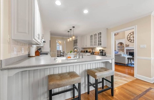 Lawrenceville House | Dream house! Hot tub, GameRoom, Theater, Fenced Backyard Fire Pit