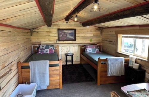Walden Cabin | Dry Cabin on the Edge of Wyoming & Colorado- Pine Springs Cabins- Trapper Cabin