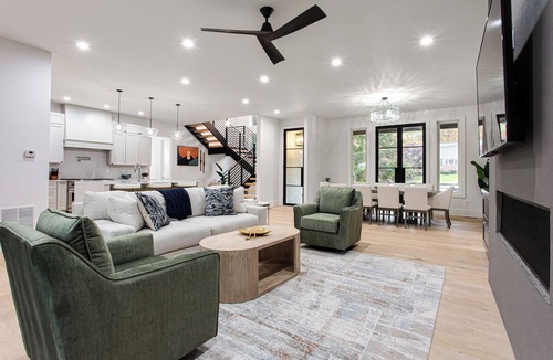 Lavista Park House | Elegant Spacious New Atlanta Home with Secret Room