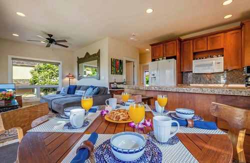 Poipu House | Fabulous 7 bedroom for 14 oceanfront Poipu pool home!