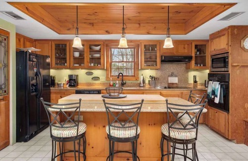 Lake Lure House | Family Escape at Rumbling Bald with Firepit, Games & Fiber Internet