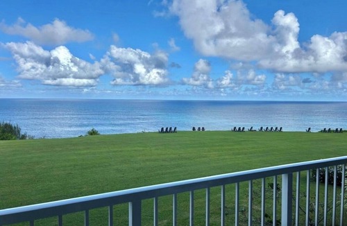 Princeville Condo | Full Ocean View, Great For Whale Watching