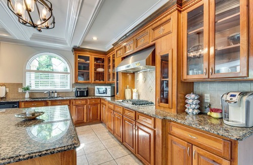 Church Street House | Game Room + Heated Pool: Stunning Atlanta Estate