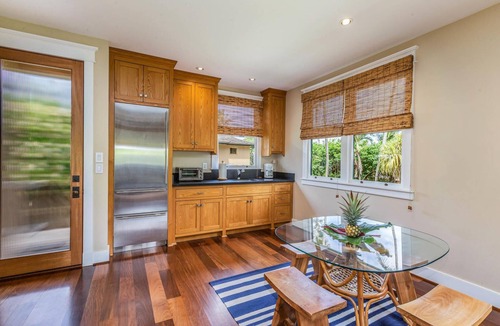Anahola House | Gated Beachfront Estate - On the Sand -Secluded Beach safe year round TVNC-4245