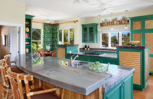 Poipu House | Hale Aloha Kai By Parrish Kauai: great family value with private pool - walk to