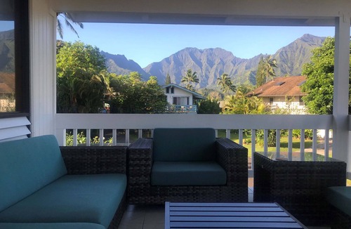 Hanalei Palms House | Hale Ola Kai - a 3br/3ba home a block from the beach in Hanalei