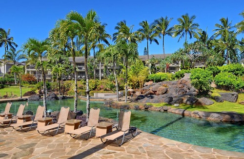 Princeville Condo | Hanalei Bay Resort 32012 By Parrish Kauai - walk to the bay with full AC!