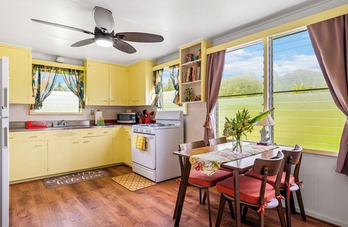 Anahola House | Hibiscus Beach Cottage, Steps to Beach, Beautiful Mountain Views, TVNC#5067