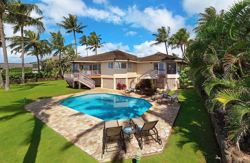 Poipu House | Honu Lani - Oceanfront Home with Pool and Amazing Views!