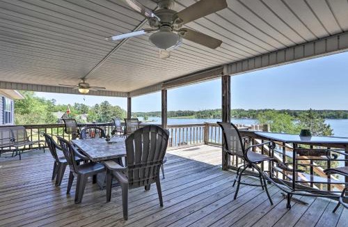 Milledgeville House | House w/Dock + Slide Situated on Lake Sinclair!