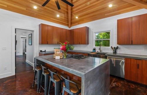 Princeville House | Huge Home w/Private Pool, Jacuzzi, & Water Slide! Sleeps 18!