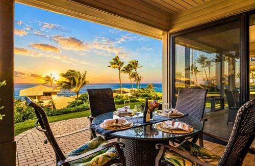 Napili Apartment | Kapalua Bay Villas Ocean View 6 BR Sleeps 20 Steps to Beach Complimentary Car with 6 Nights KBV ML-1978 by KBM