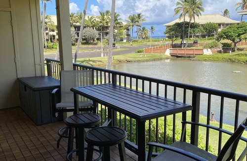 Hanamaulu Condo | Kauai Beach Villas E16 High-End Luxury Ocean View