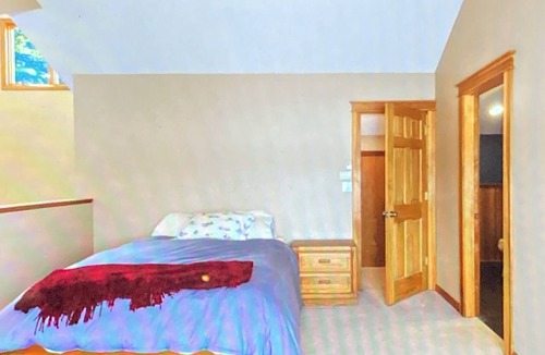 Brant Lake Cabin | Lake Lodge on Brant Lake with direct lakefront, dock access, and amazing views!