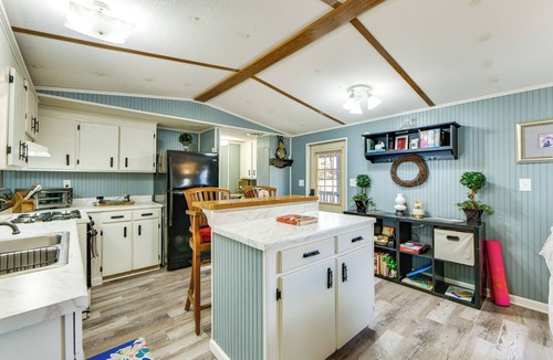 Fort Gaines House | Lakefront w/Dock, Detached Studio, Fire Pit!