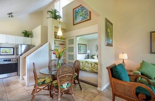 Princeville Condo | Lovely ground floor with oceanfront views, king bed, pool & more