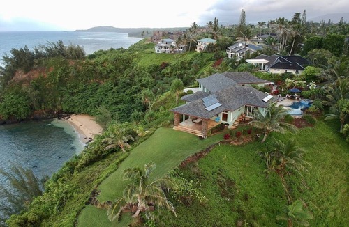 Princeville House | Luxury Home With Spectacular 180 Degree White Water Views & Infinity Edge Pool