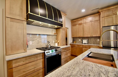 Gastonia Cottage | Luxury New Construction Cottage w/stone fireplace, office & covered deck