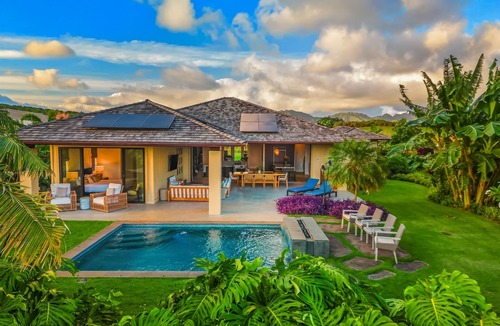 Poipu House | Maluhia Makai: Brand New Tropical Villa