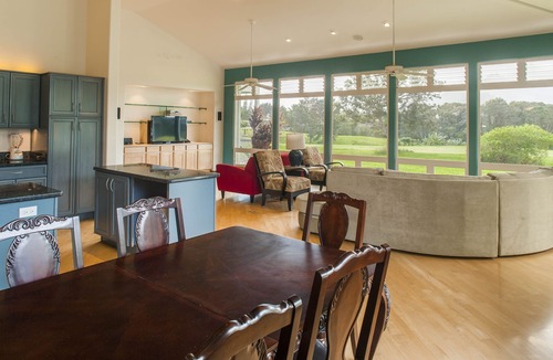 Princeville House | Modern AC Home w/Golf Course & Mountain Views!
