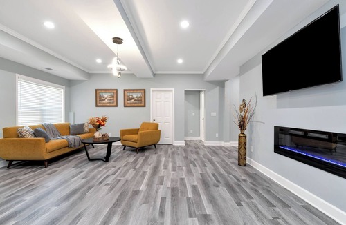 Lawrenceville Apartment | Modern, cozy two-bedroom apartment with all amenities with TV and Wifi