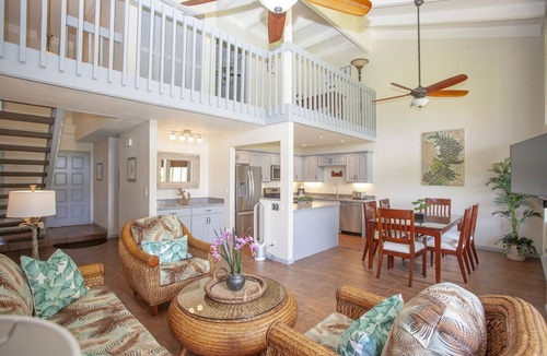 Princeville House | Ocean & Golf Course Views/2BR 2BA Princeville Townhouse/Walk to Beach/WiFi