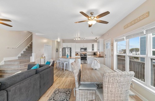 North Topsail Beach House | Oceanfront Pet Friendly Oasis - Discounted Apr/May Dates Available!