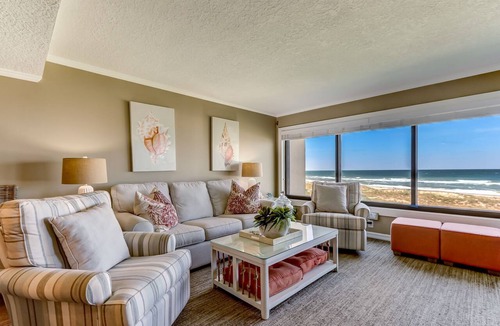 Amelia City Condo | Oceanfront | Private Covered Balcony | Beautiful 4th Floor Amelia Surf and Racquet Condo