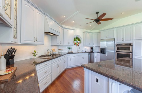 Princeville House | Ohana Kamalani: Lavish Fairwayfront Home w/Pool, AC & Stunning Sunsets!