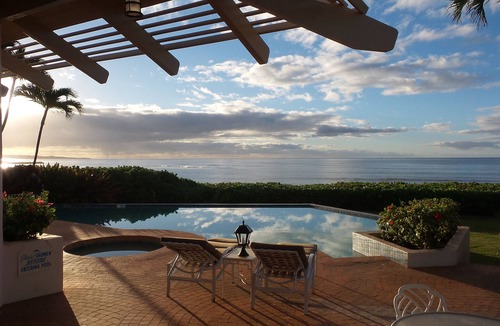Kekaha House | One of a kind private Luxury beachfront Estate with oceanfront pool & jacuzz