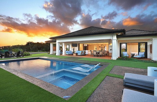 Poipu House | Perfection in Poipu: Brand new luxury home, ocean views, pool+spa