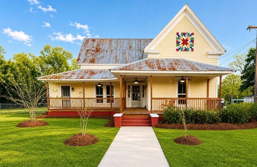 Metter House | Pet Friendly Fenced Yard Near Statesboro