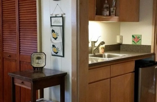 Lawai Apartment | Plantation Style Studio & Courtyard Garden In Koloa