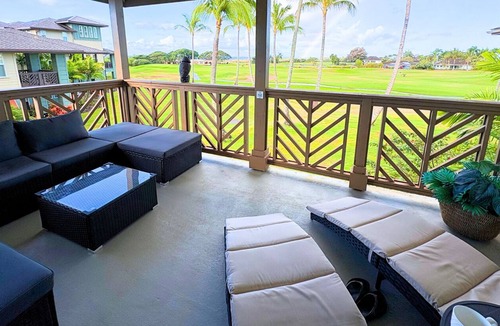 Poipu Condo | Poipu Retreat: 3BR with Ocean & Golf Views, Lanai Sunsets, Pool & Central A/C