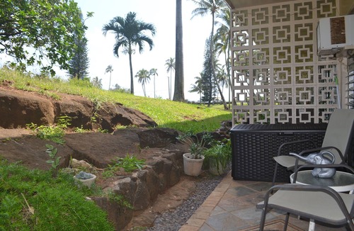 Poipu Apartment | Prince Kuhio Poipu ~ Ocean View, quiet, comfortable, end unit-ground floor