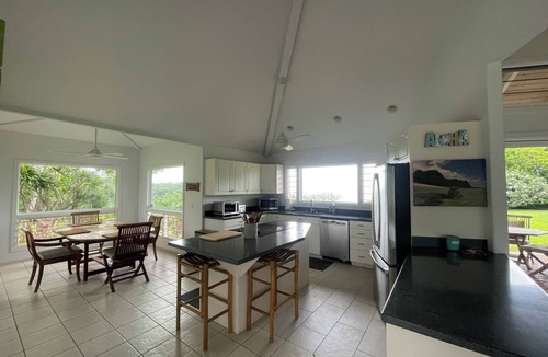 Kilauea House | Privacy, Beach, Hot Tub and Ocean Views. TVNC#4284
