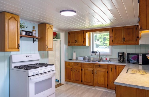 Winthrop House | Private, sandy beach on Lake Cobbosseecontee!