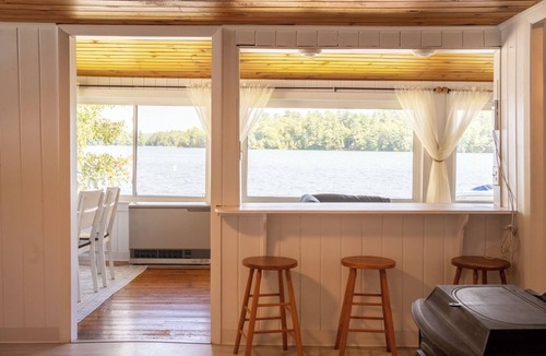 Winthrop House | Private, sandy beach on Lake Cobbosseecontee!